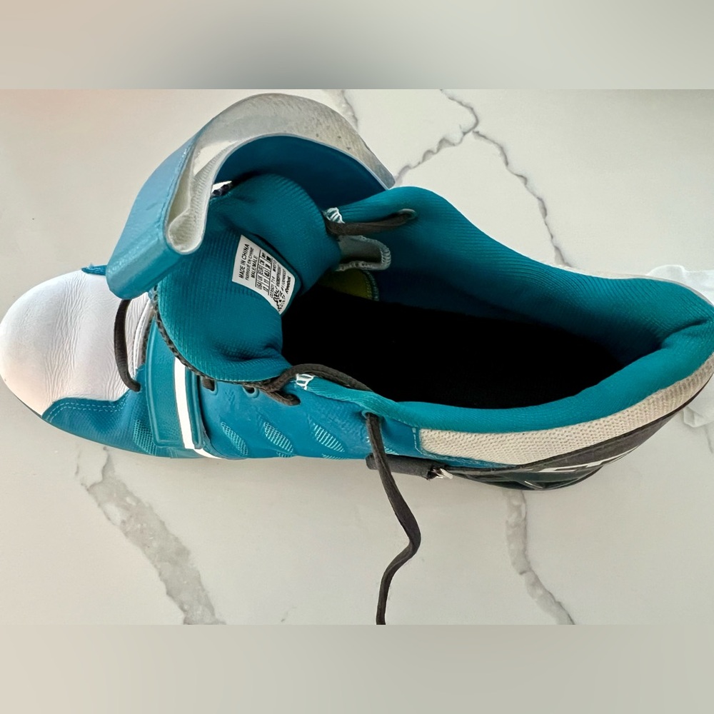 GUC Reebok Lifter Plus CF74 U-Form CrossFit Lifting Shoes, Teal, Men’s Size 12 - Picture 4 of 10